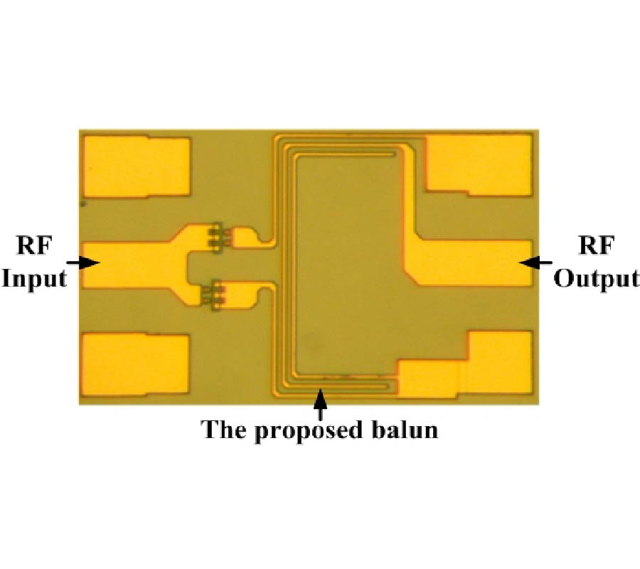 THE MINIATURE FREQUENCY DOUBLER USING COMPENSATED CAPACITIVE LINE IN BALUN