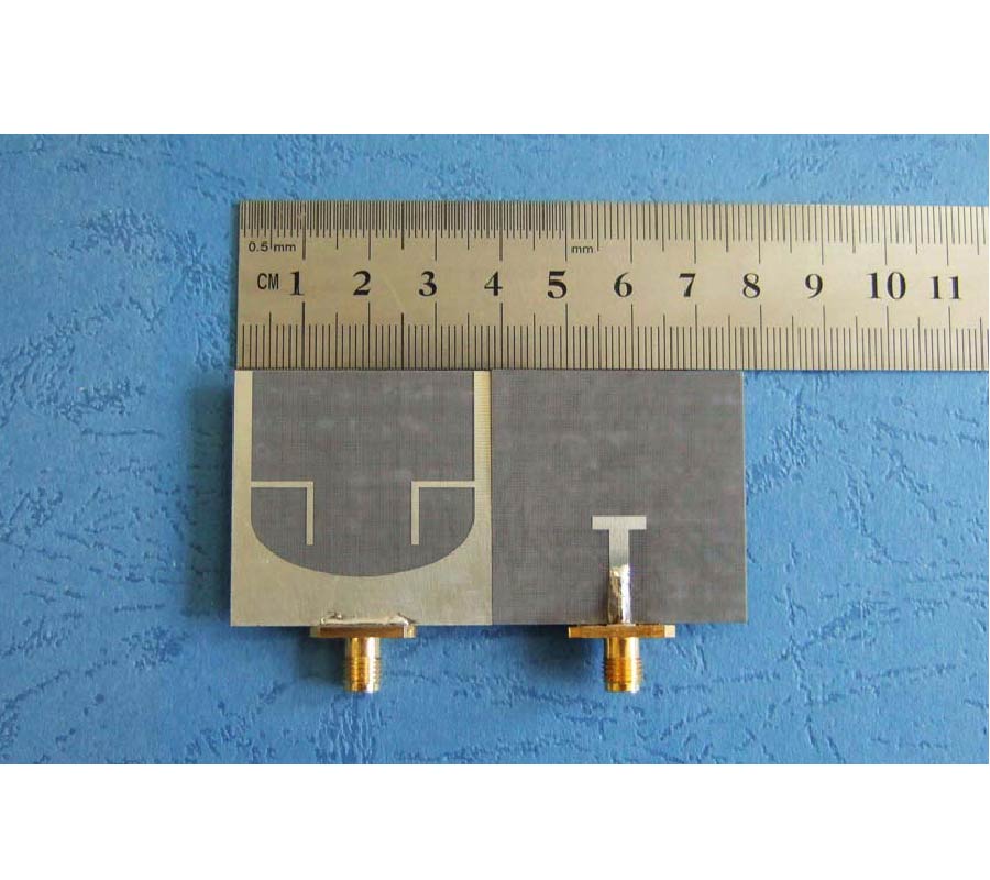 A WIDE OPEN U-SLOT ANTENNA WITH A PAIR OF SYMMETRICAL L-STRIPS FOR WLAN APPLICATIONS