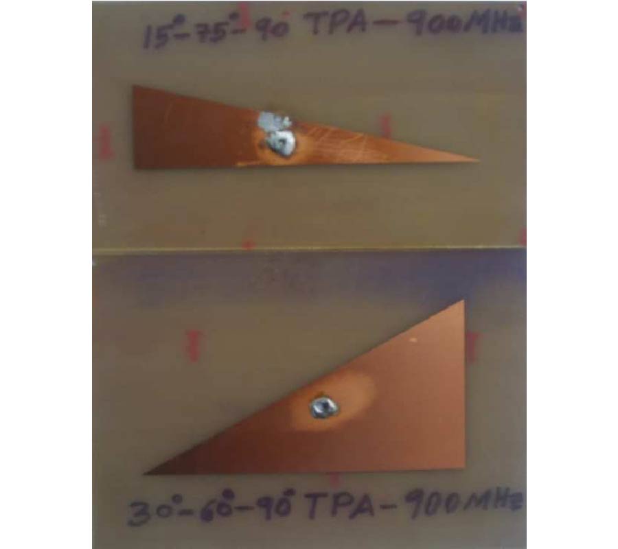 A STUDY OF 15°-75°-90° ANGLES TRIANGULAR PATCH ANTENNA