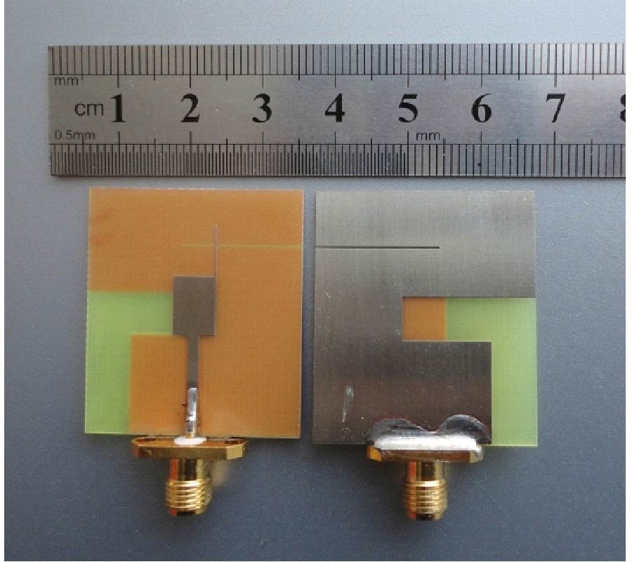 TRIPLE-BAND OPEN L-SLOT ANTENNA WITH A SLIT AND A STRIP FOR WLAN/WIMAX APPLICATIONS