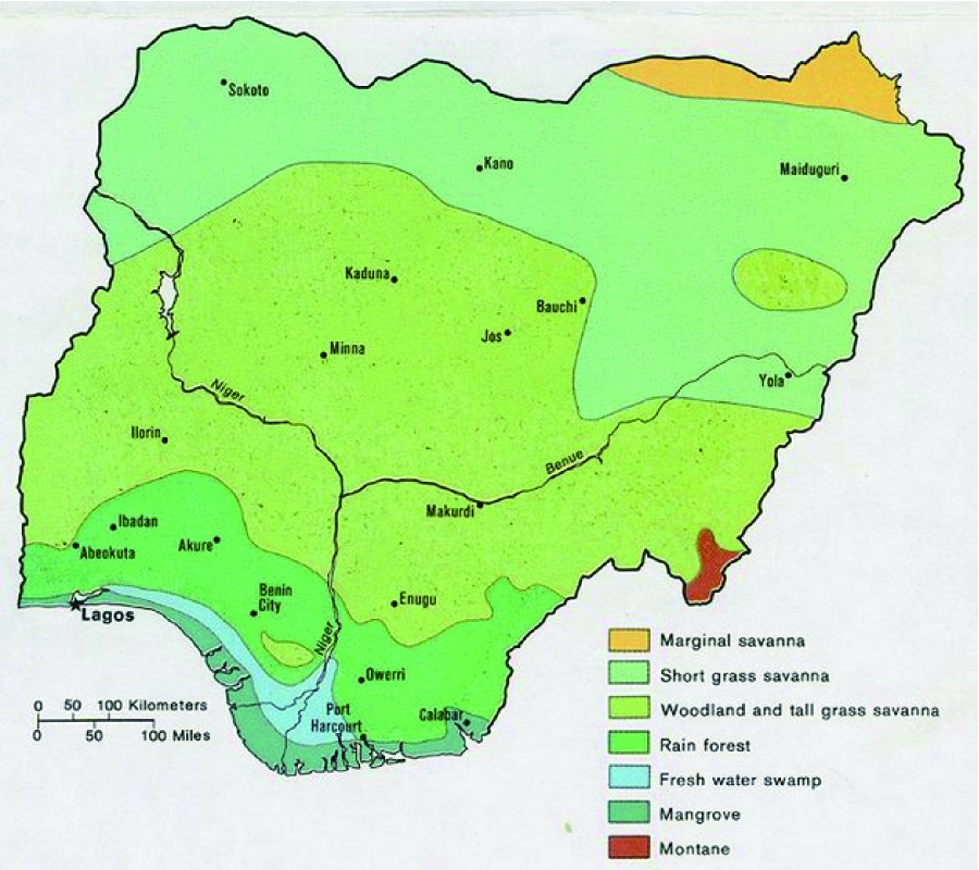 DIURNAL AND SEASONAL VARIATION OF SURFACE REFRACTIVITY OVER NIGERIA