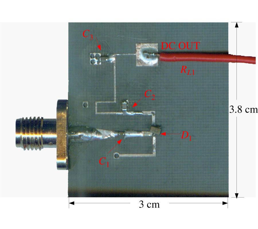 AN INTERMODULATION RECYCLING RECTIFIER FOR MICROWAVE POWER TRANSMISSION AT 2.45 GHz
