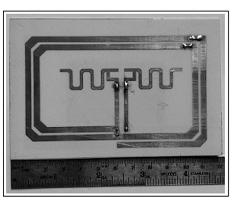 COMPACT DUAL BAND TAG ANTENNA DESIGN FOR RADIO FREQUENCY IDENTIFICATION (RFID) APPLICATION