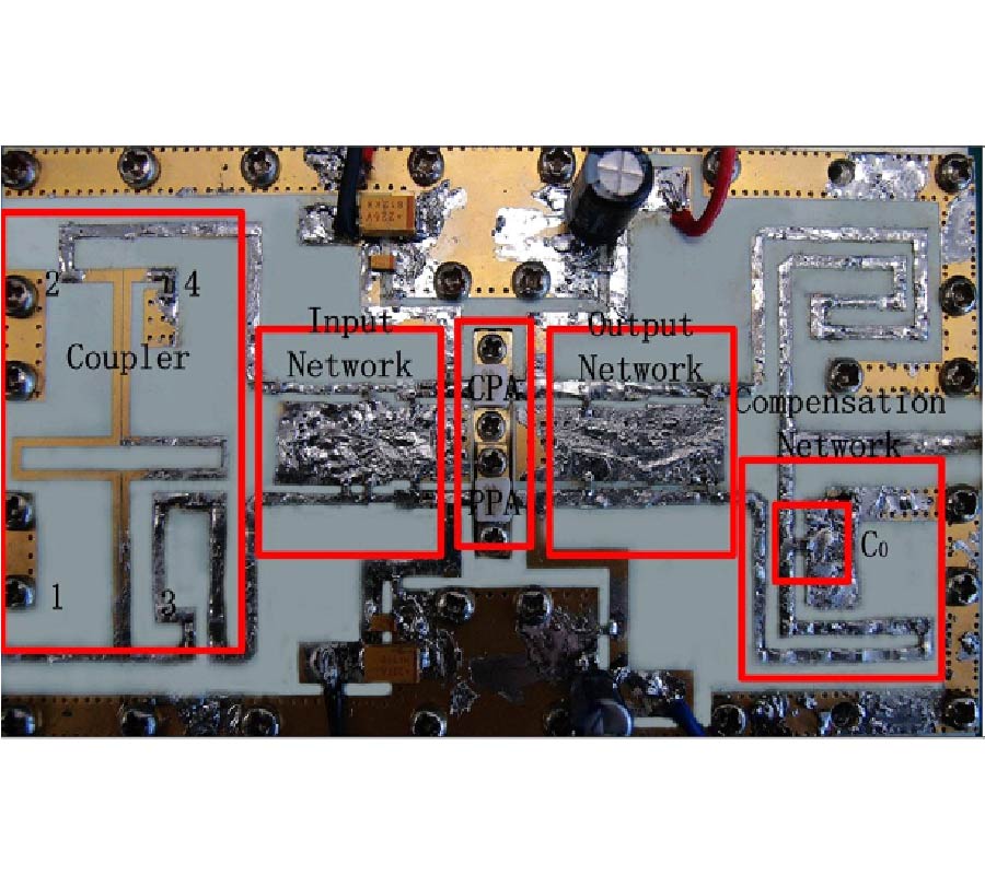 A TRADEOFF DESIGN OF BROADBAND POWER AMPLIFIER IN DOHERTY CONFIGURATION UTILIZING A NOVEL COUPLED-LINE COUPLER