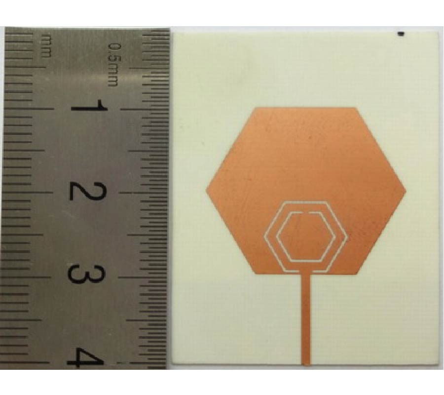 DESIGN OF A MICROSTRIP-FED HEXAGONAL SHAPE UWB ANTENNA WITH TRIPLE NOTCHED BANDS