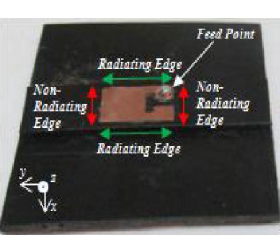 COMPACT PATCH ANTENNA ON STRUCTURALLY MODIFIED MAGNETODIELECTRIC SUBSTRATE