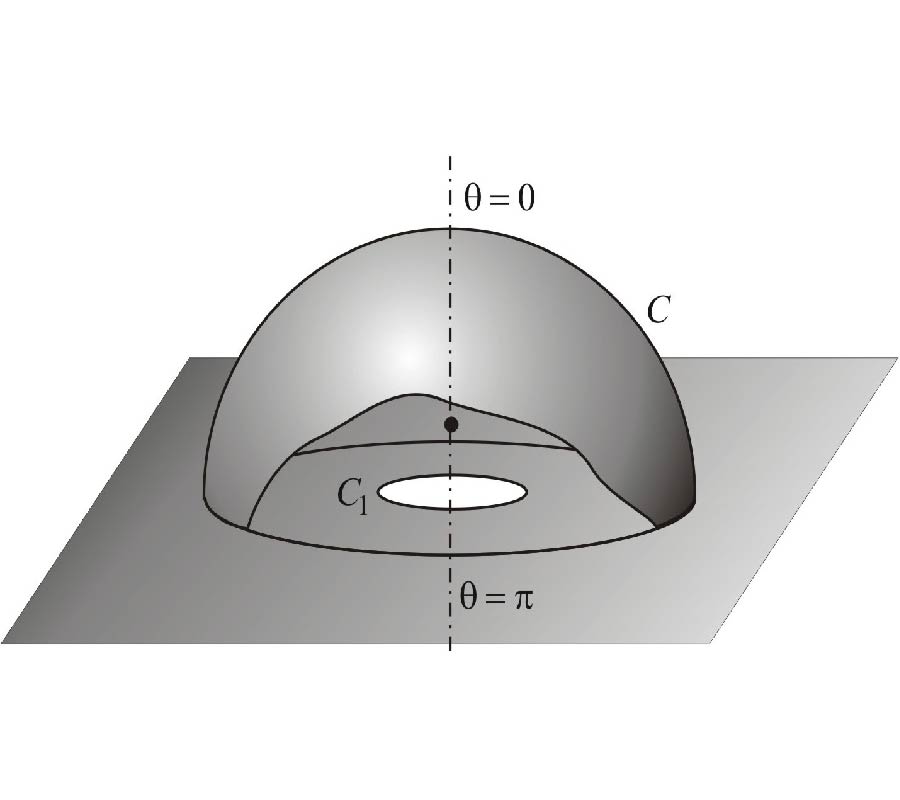 AXIALLY-SYMMETRIC TM-WAVES DIFFRACTION BY SPHERE-CONICAL CAVITY