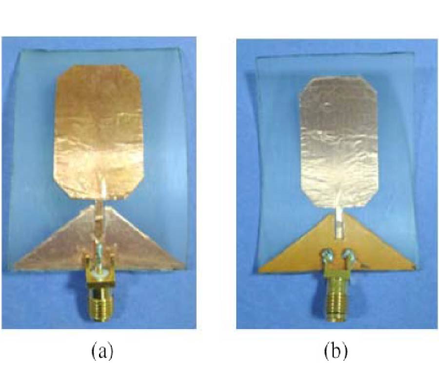 DESIGN AND ANALYSIS OF WIDEBAND MONOPOLE ANTENNAS FOR FLEXIBLE/WEARABLE WIRELESS DEVICE APPLICATIONS