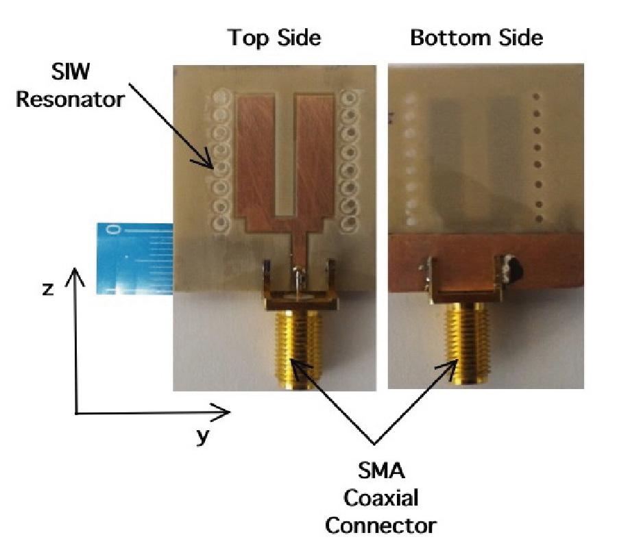 DESIGN OF AN ULTRA WIDE BAND ANTENNA BASED ON A SIW RESONATOR