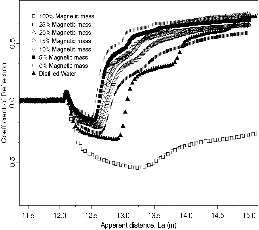 MODELING MAGNETIC MINERALS EFFECT ON WATER CONTENT ESTIMATION IN POROUS MEDIA