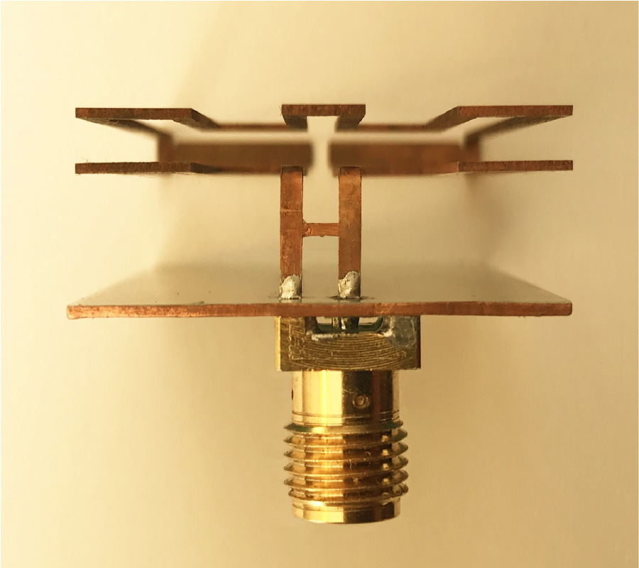 AN ELECTRICALLY SMALL 3-D FOLDED GROUNDED LOOP ANTENNA FOR OMNIDIRECTIONAL CONNECTIVITY