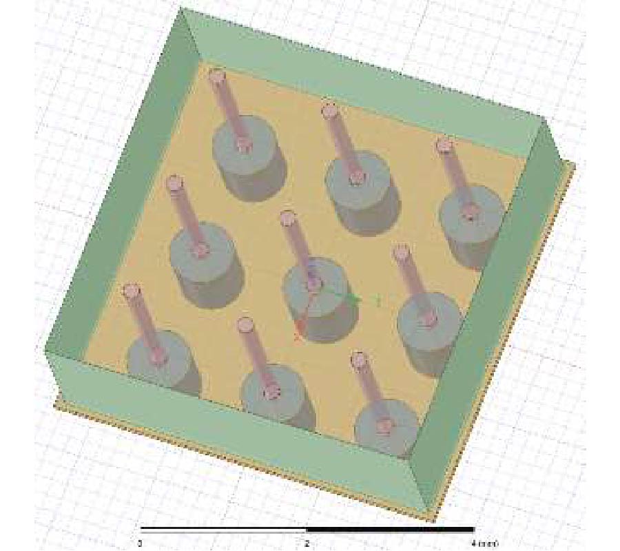 SMALL FORMFACTOR PHASED ARRAY FOR SIMULTANEOUS SPATIAL AND CHANNEL DIVERSITY COMMUNICATIONS