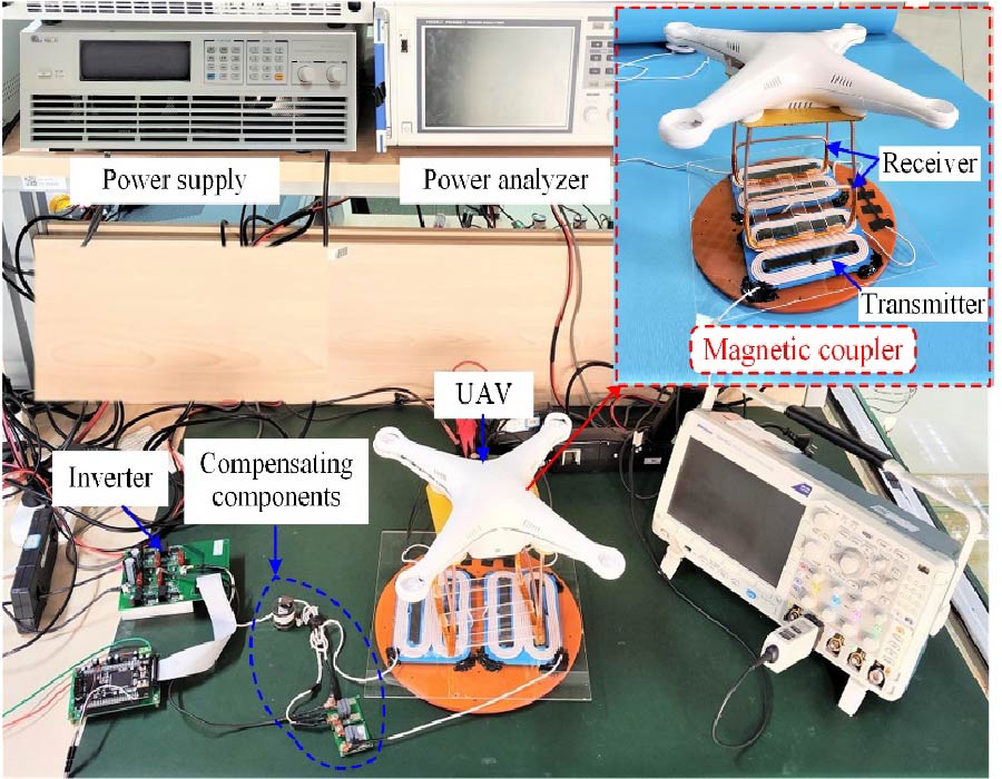 Light-weight Unmanned Aerial Vehicle Wireless Power Transfer System Based on Hollow Copper Coated Aluminum Tubes