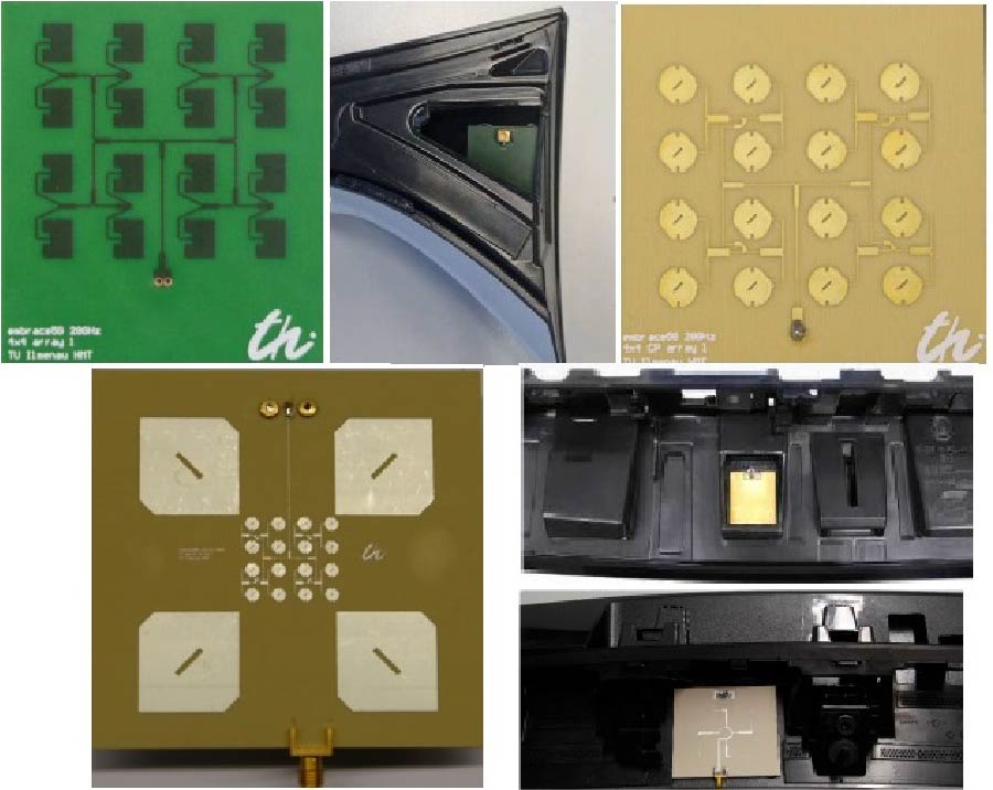 Recent Trends in Compact Planar Antennas at 5G Sub-6 GHz and mmWave Frequency Bands for Automotive Wireless Applications: A Review