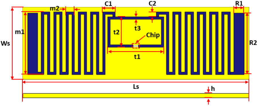 A Miniaturized Tag Antenna Based on Meandered Line Technique for UHF Radio Frequency Identification Applications