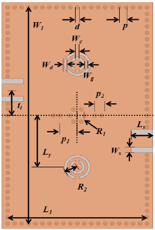 Controllable Multimode Four-Passband Filter Based on Substrate-integrated Waveguide