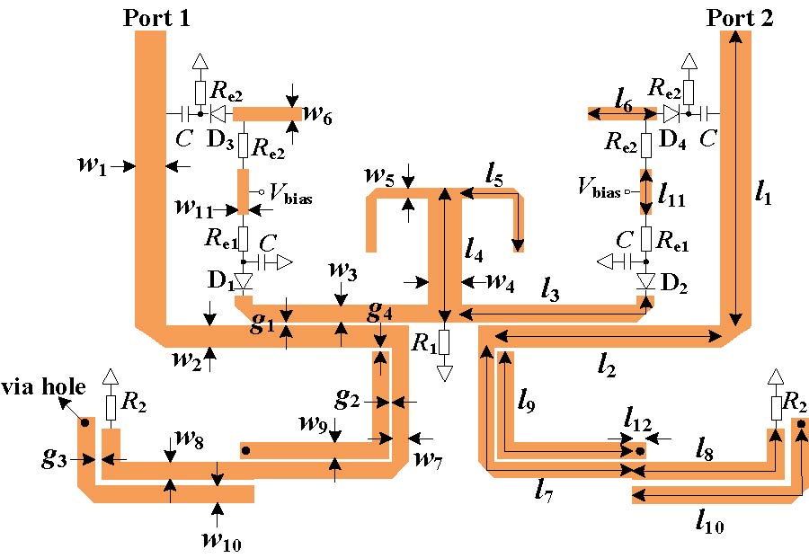 A Novel Bandpass-to-all-stop Switchable Absorptive Filter with Ultra-wideband Reflectionless Range