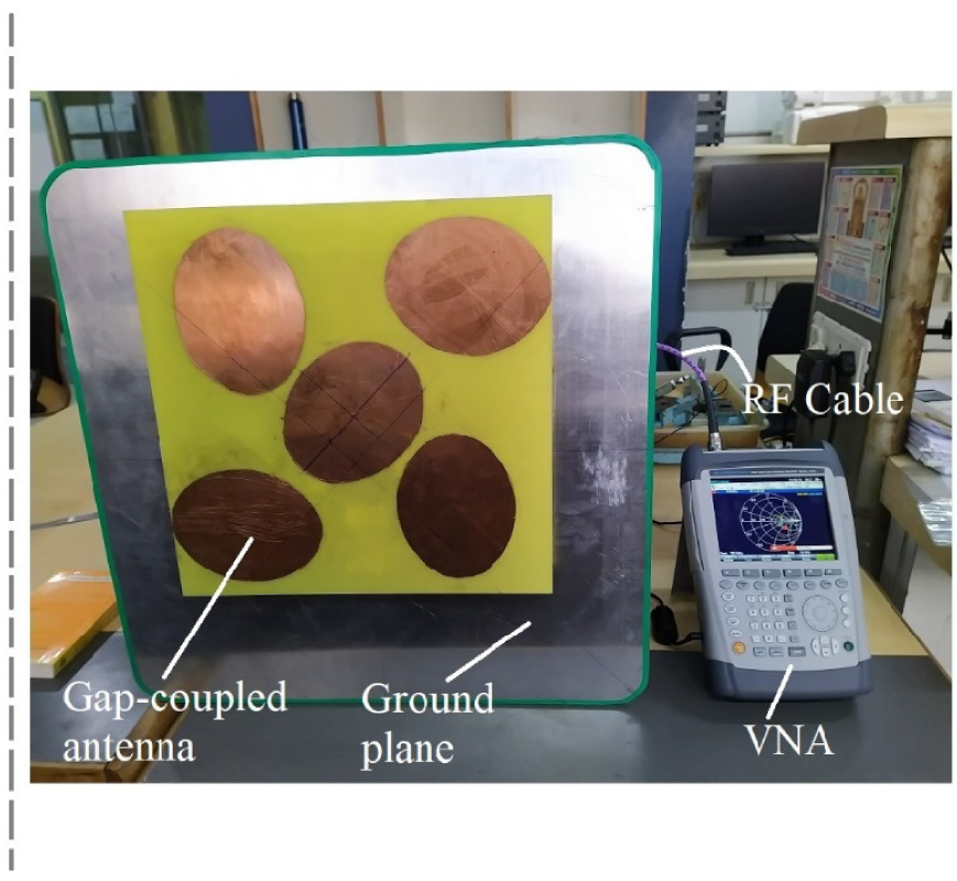 Gap-coupled Design of Elliptical Shape Microstrip Antennas for Wideband Circular Polarized Response