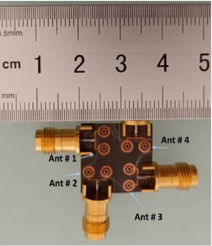 Wideband MIMO Antenna System with High Inter-elements Isolation for mm-Wave Communications and the Internet of Things (IoT)