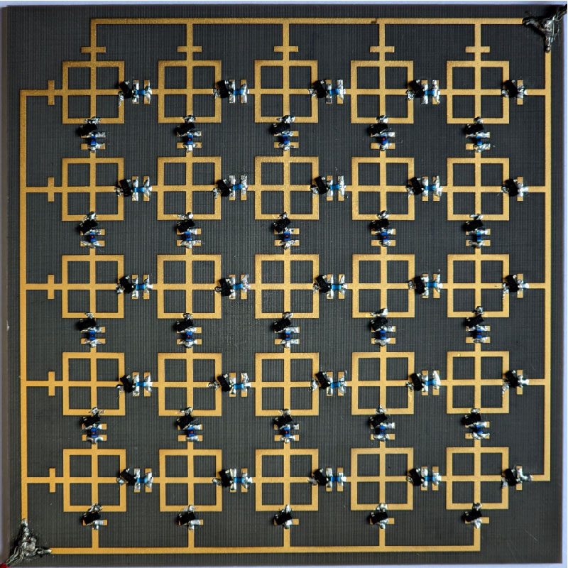 Polarization-insensitive, Integrally Rectifying Metasurface Array for Ambient Energy Harvesting